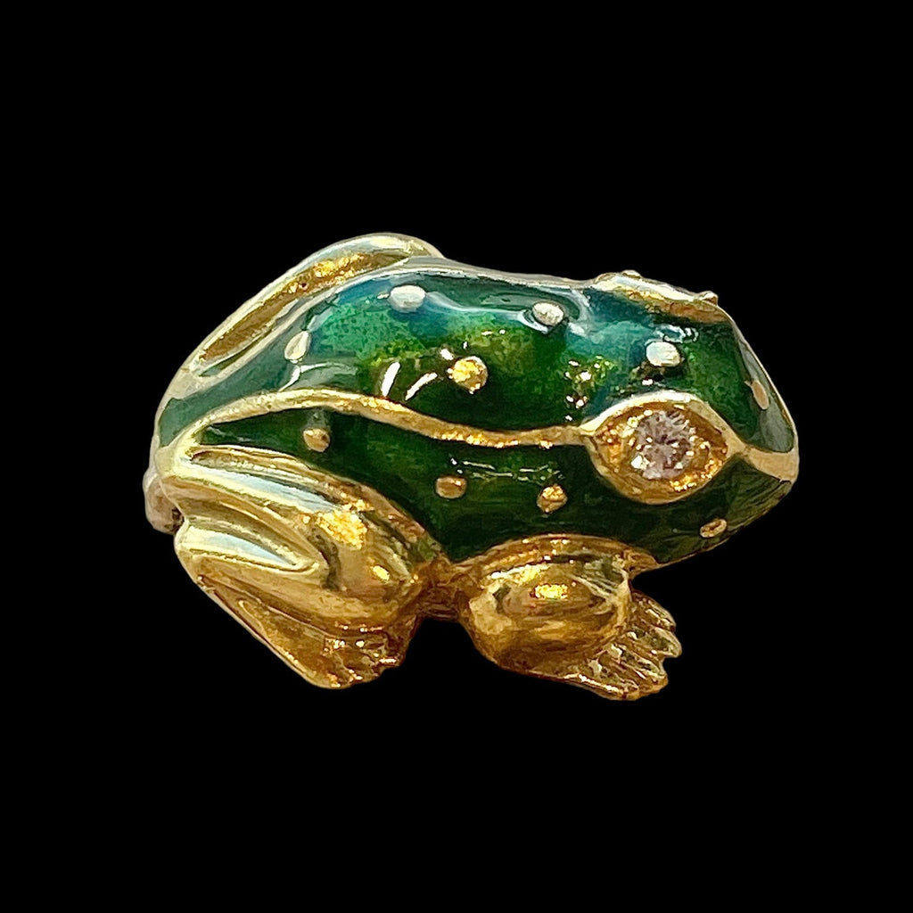 Antique Frog Pin