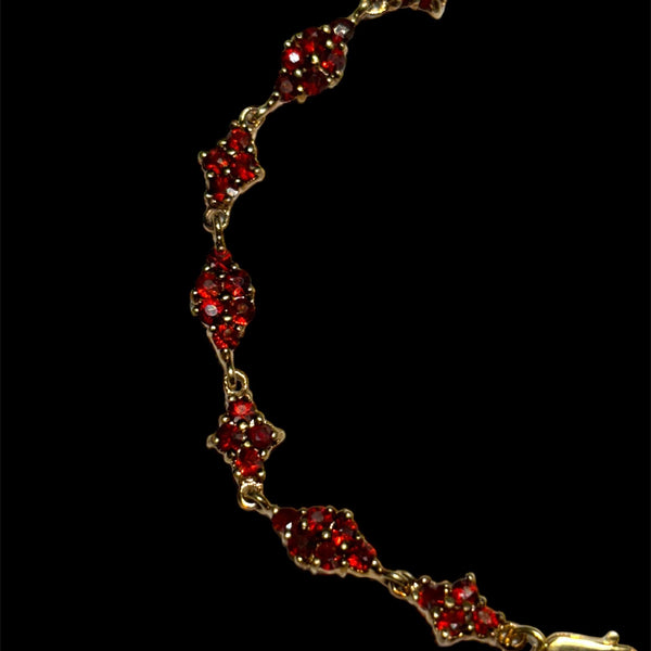 Victorian Bohemian Garnet Bracelet