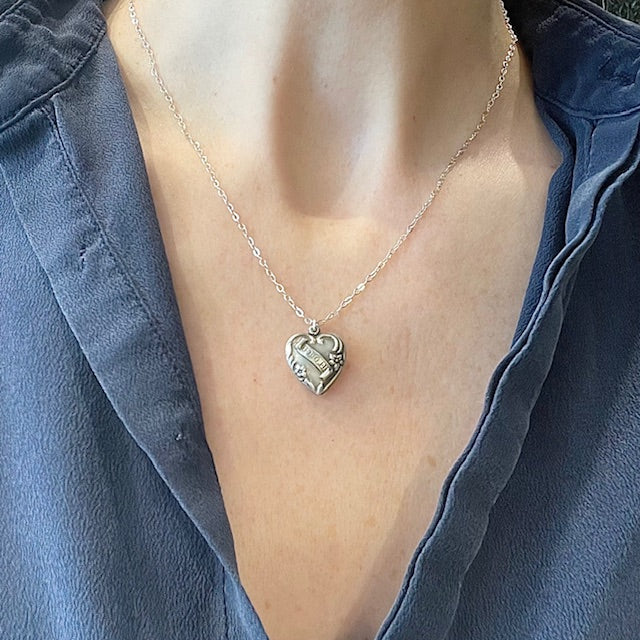 Antique Heart Necklace