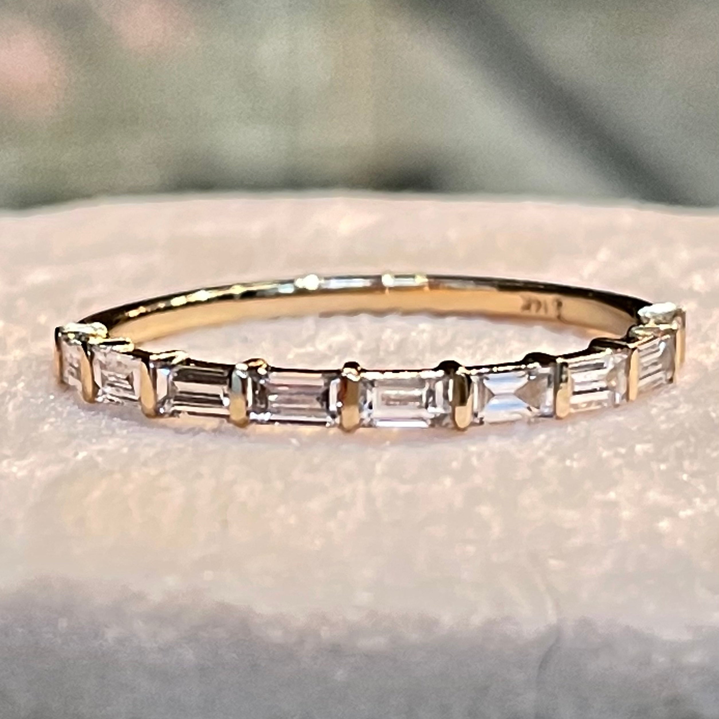 The Diamond Baguette Ring