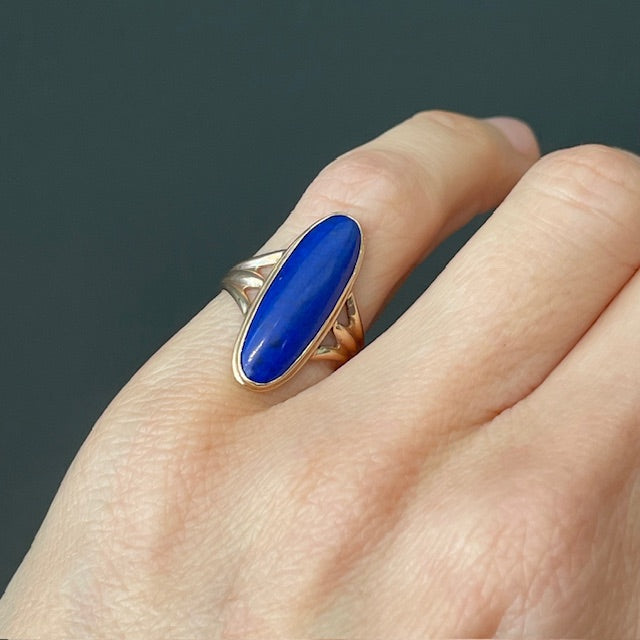 Antique Lapis Ring
