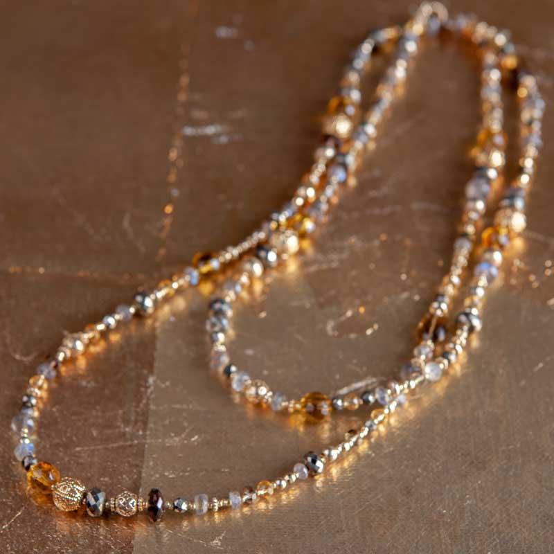 The Elegant Beaded Necklace