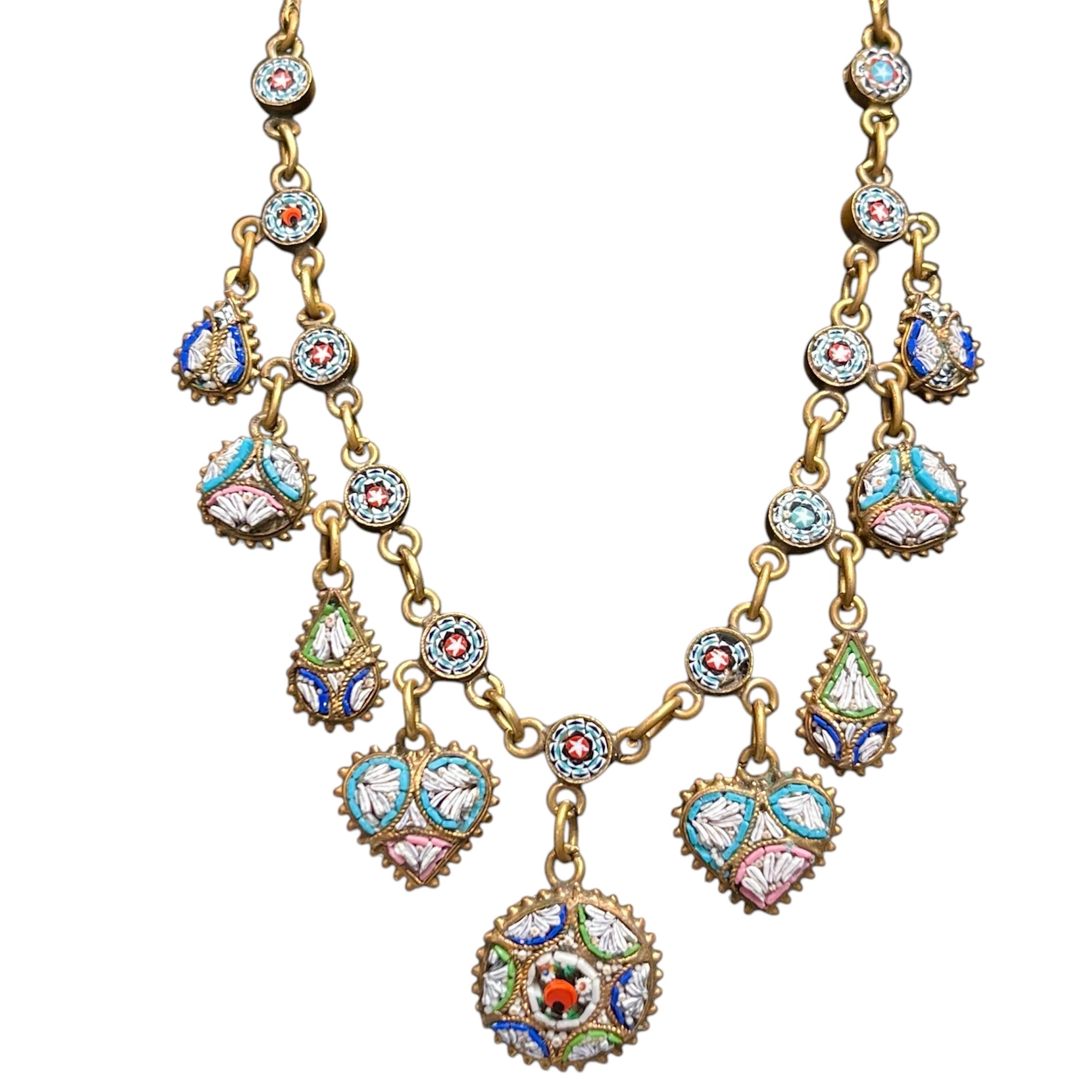 Antique Micro Murrini Necklace