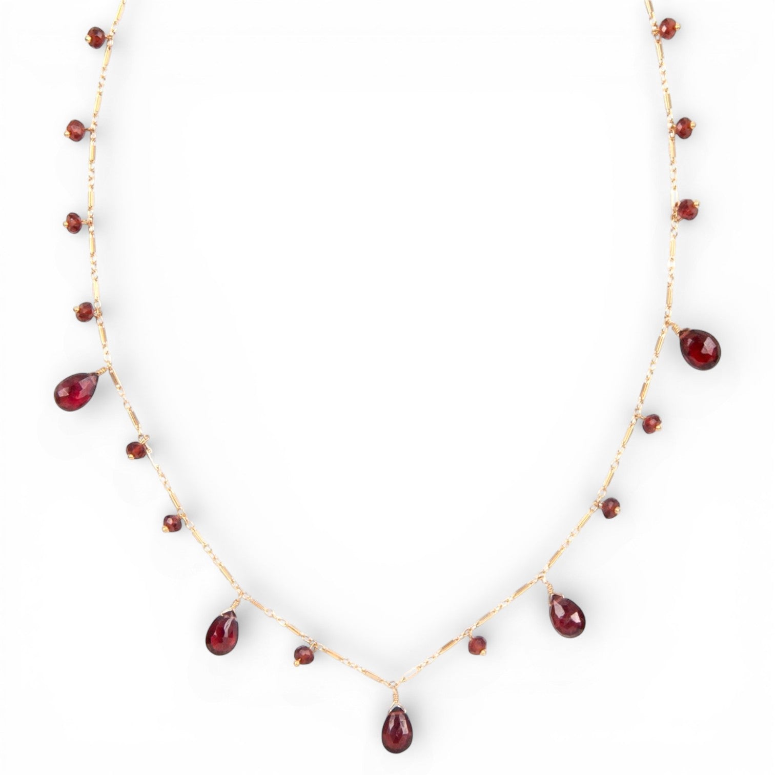 Briolette Drop Necklace