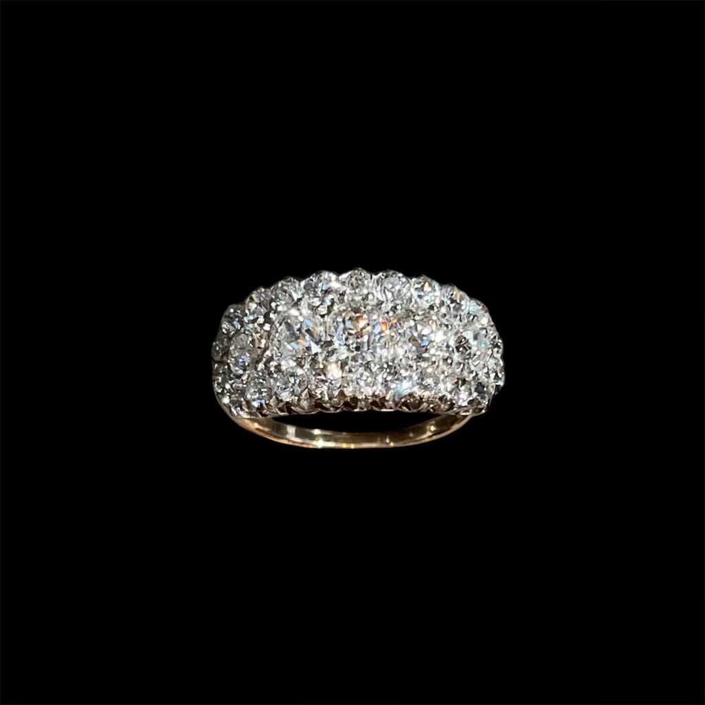 Antique Pave Diamond Ring