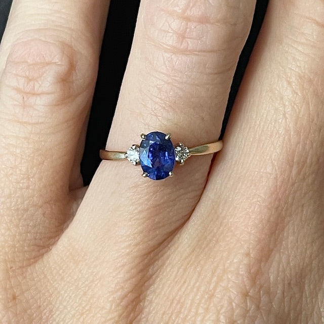 The Sapphire Trio Ring