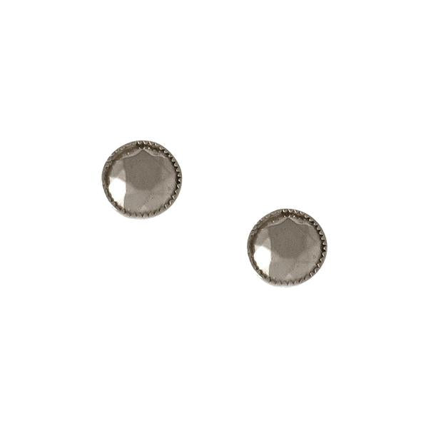 40% Off! Small Faceted Setting Stud Earrings