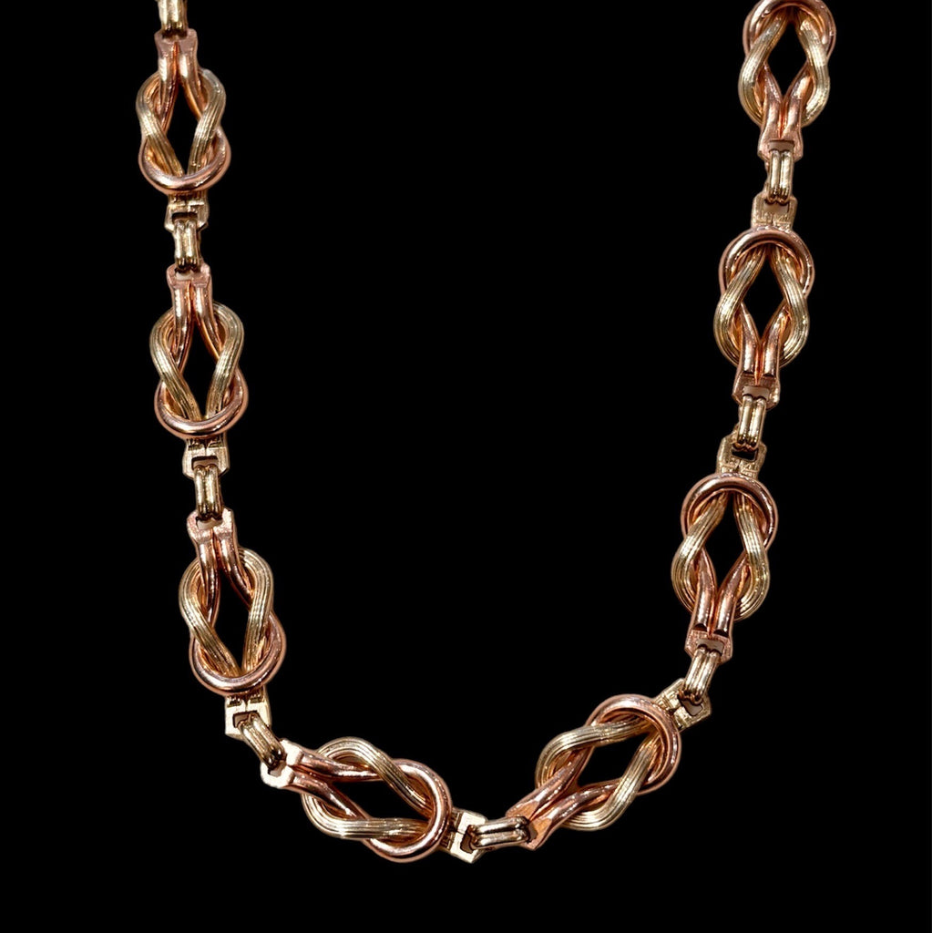 Vintage Love Knot Necklace