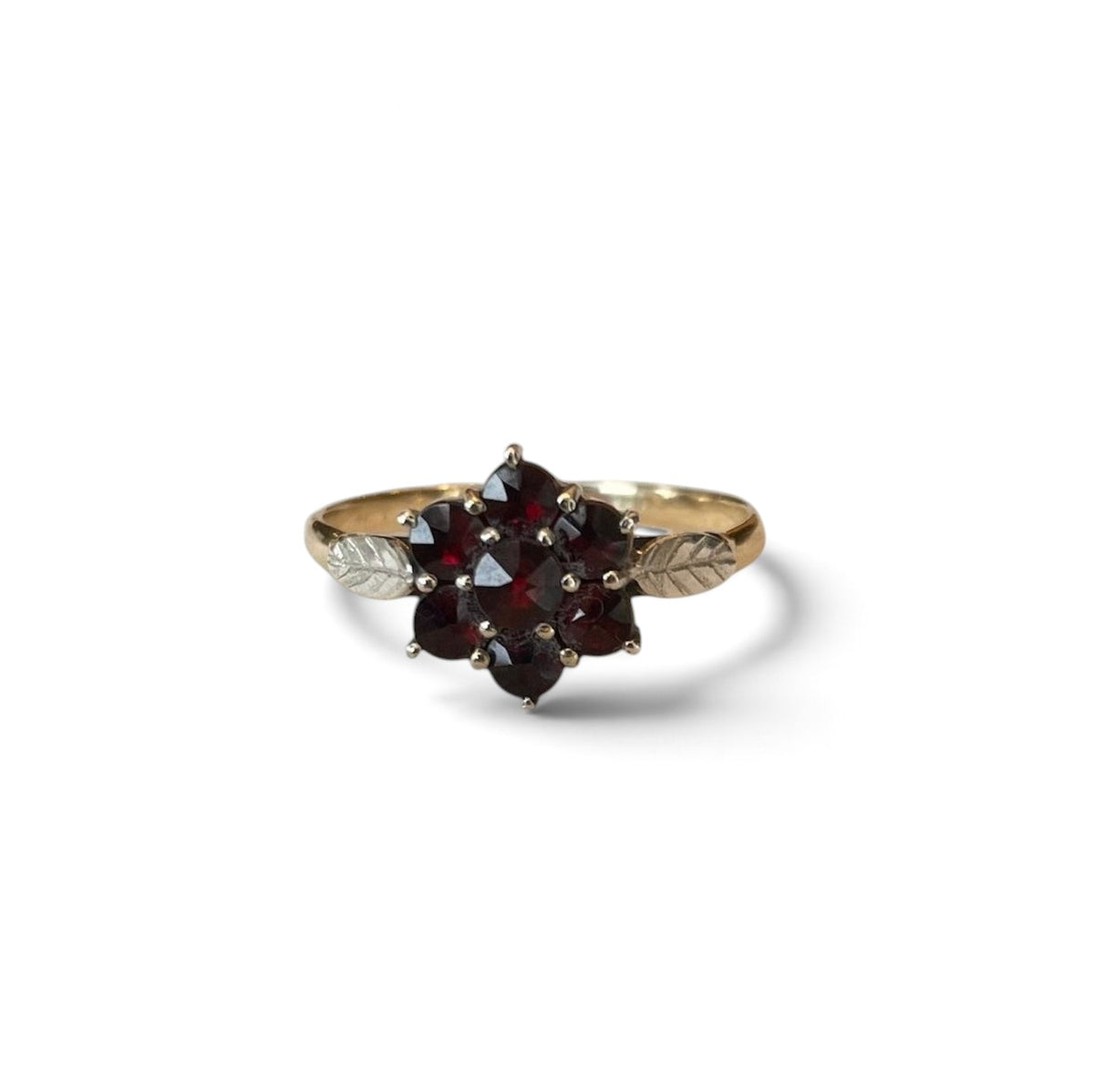 Antique Victorian Bohemian Garnet Ring