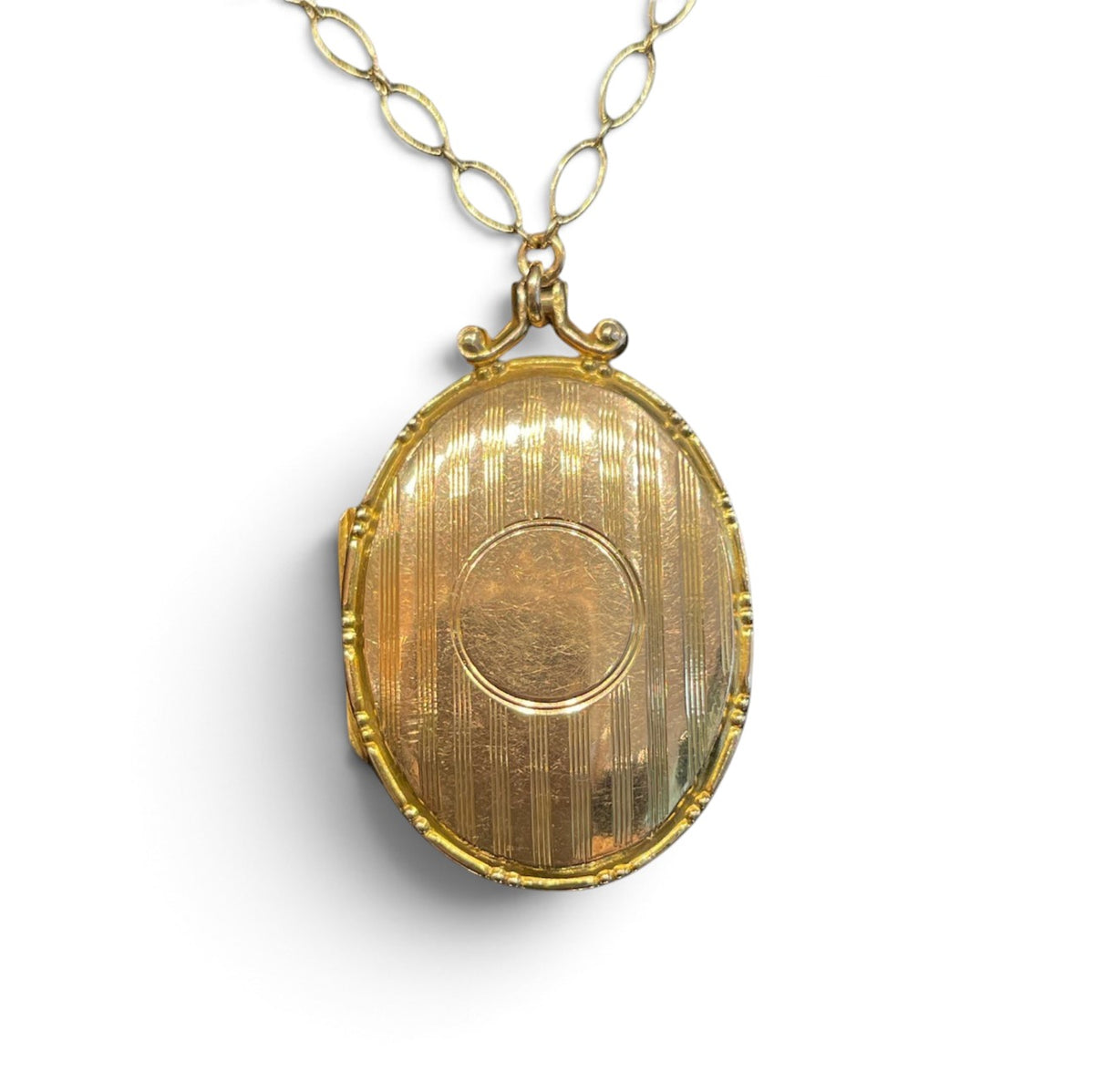 Antique Oval Locket