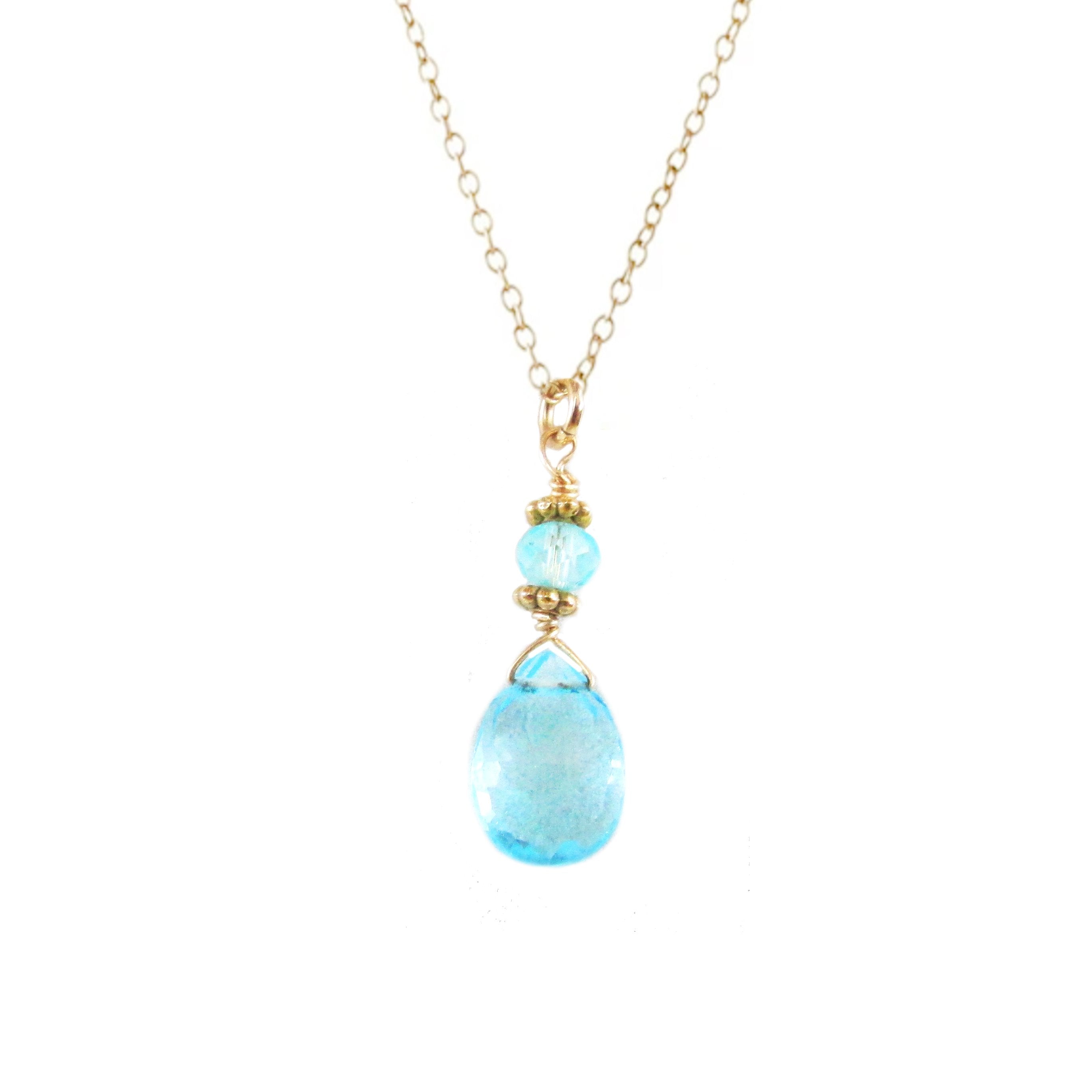 Small Briolette Necklace