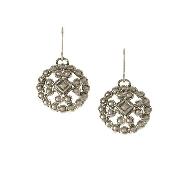 Lace Casting Earring, Post or Drop