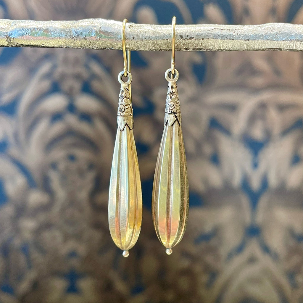 Victorian Long Drop Earrings – Rebekah Brooks Jewelry