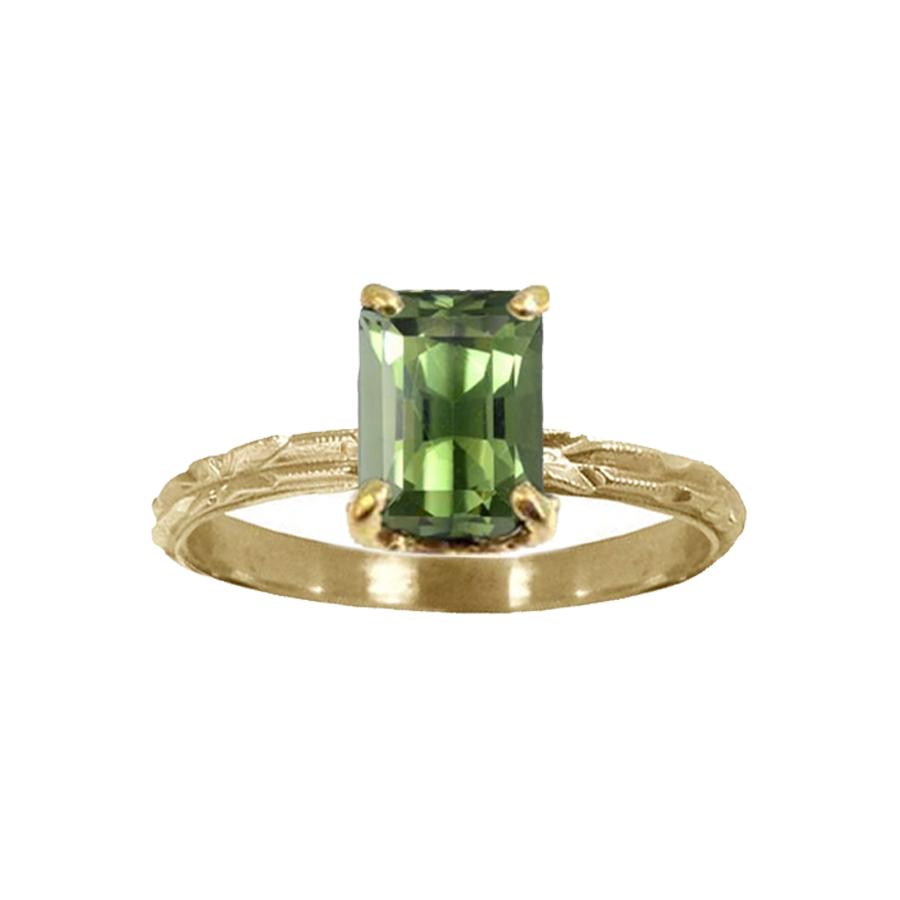 The Tourmaline Solitaire Ring
